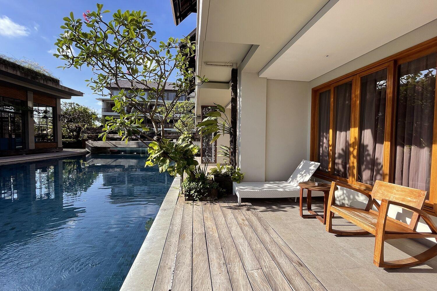 Swarga Suites Bali Berawa Canggu Exterior foto